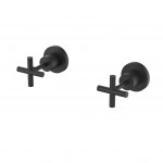 PLNZ Matte Black Full Turn Lead Free Wall Top Assemblies PLNZ Matte Black Full Turn Lead Free Wall Top Assemblies